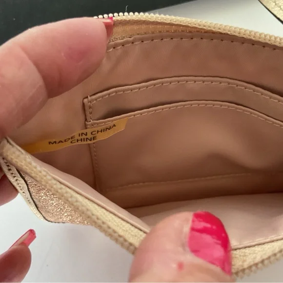 COACH GOLD GLITTER WRISTLET NWT - Picture 13 of 16